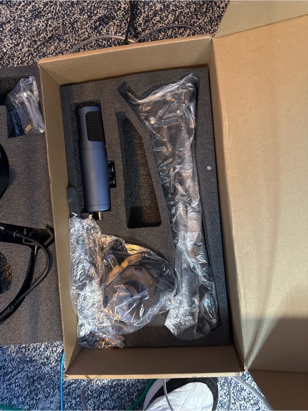 New USB Condenser Microphone Kit NB-001 Complete Plug and Play - Picture 3 of 3